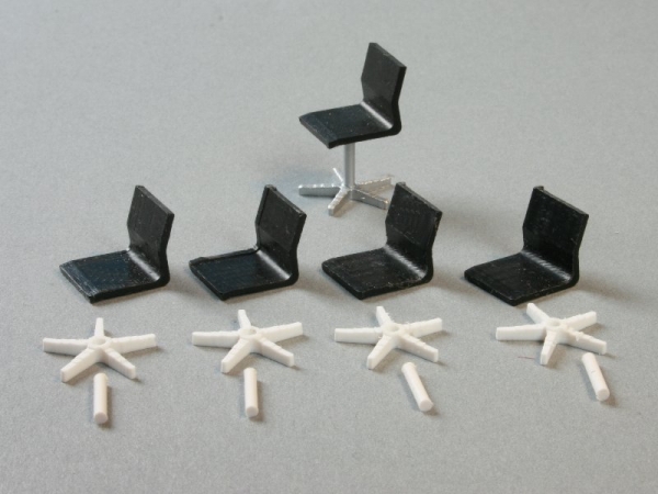 Office chair, 4 Pieces